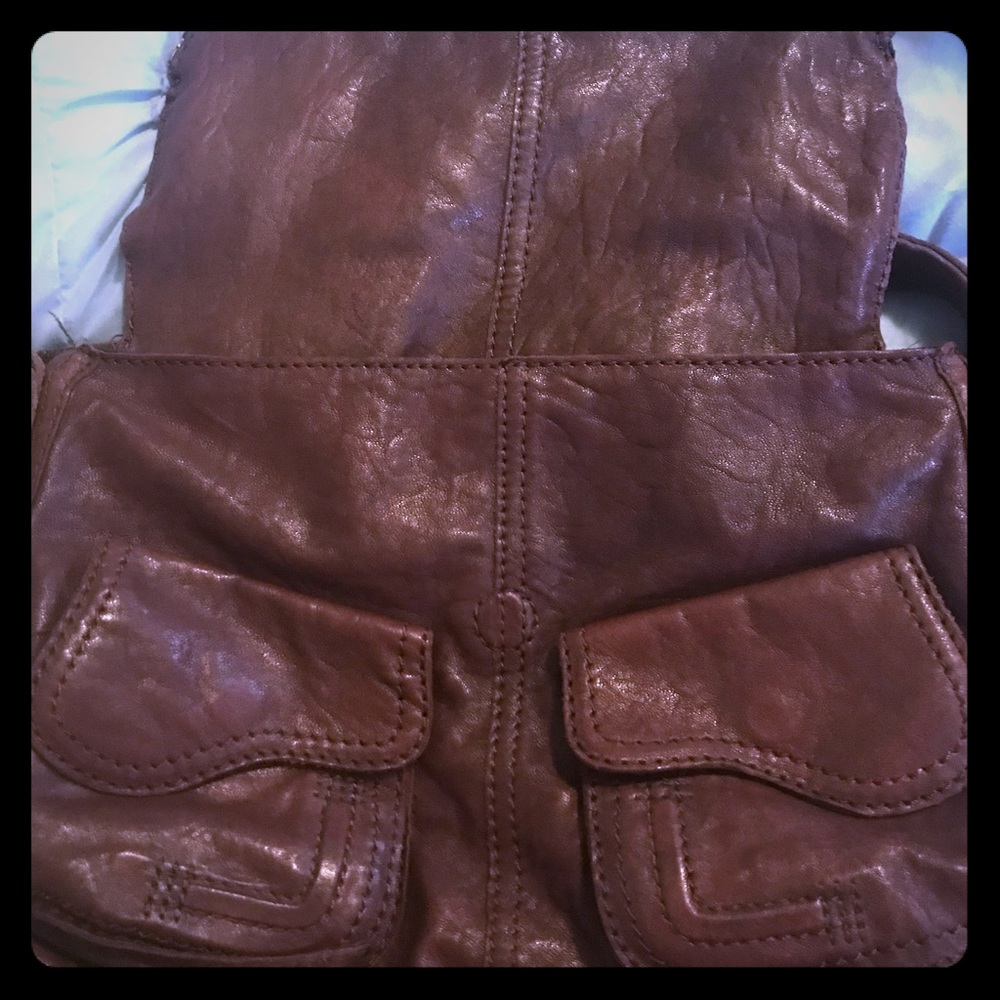 Leather purse